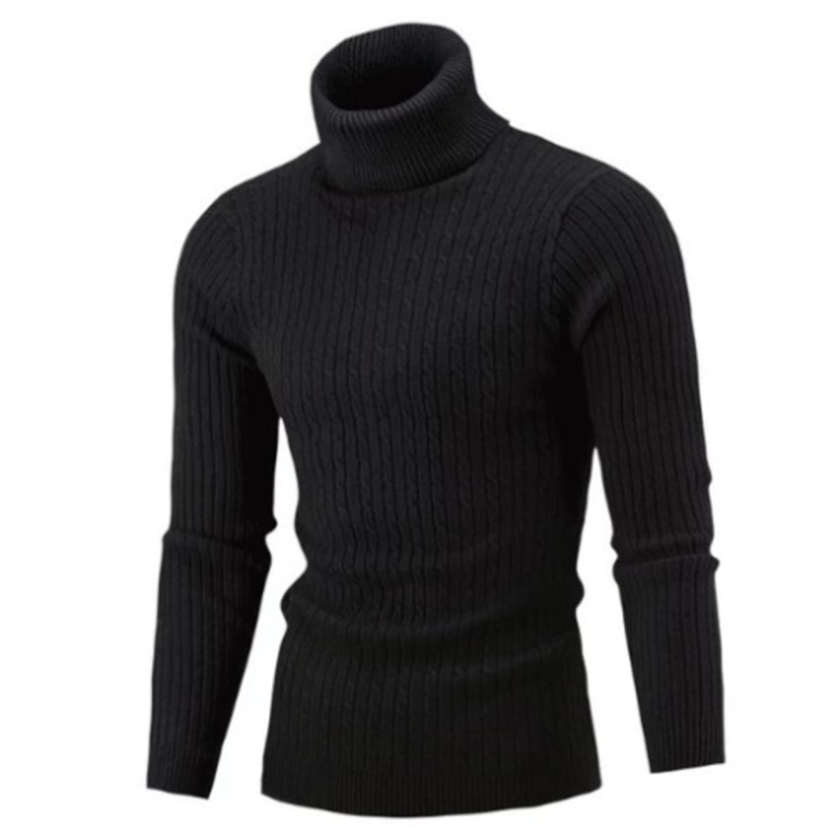 Men's turtleneck long outlet sleeve shirt