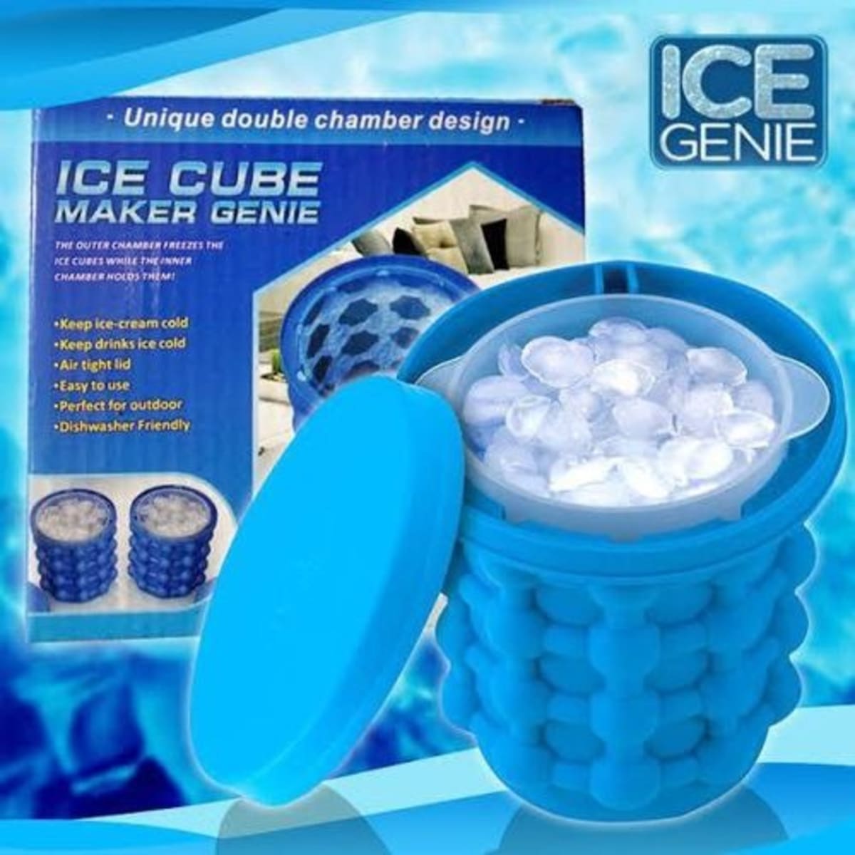 Ice Genie Ice Cube Maker As Seen on TV