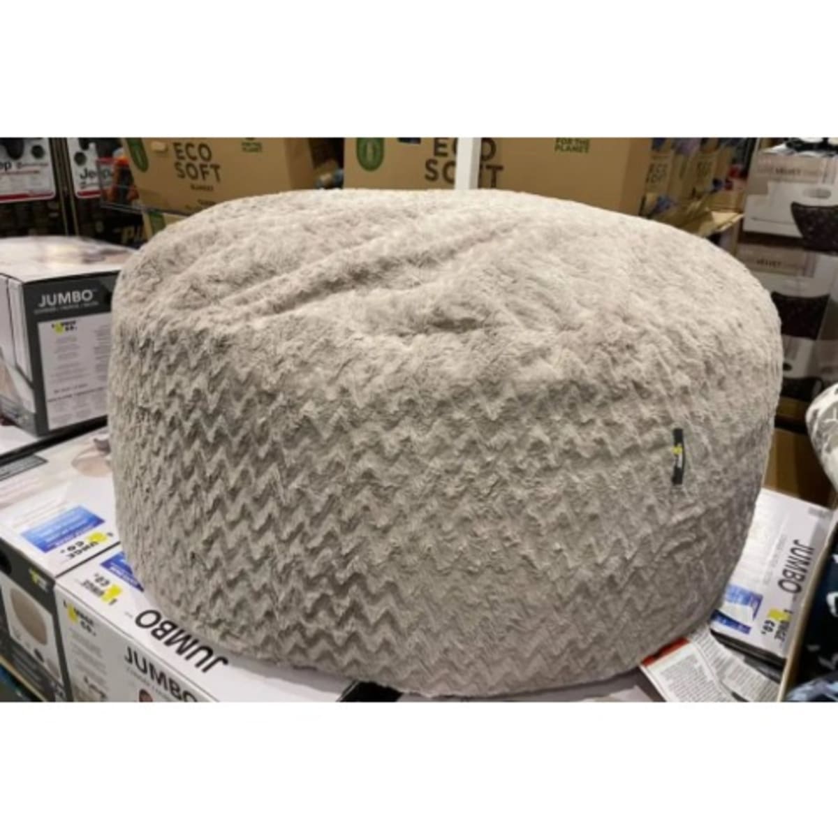 Lounge & co faux hotsell fur jumbo lounger