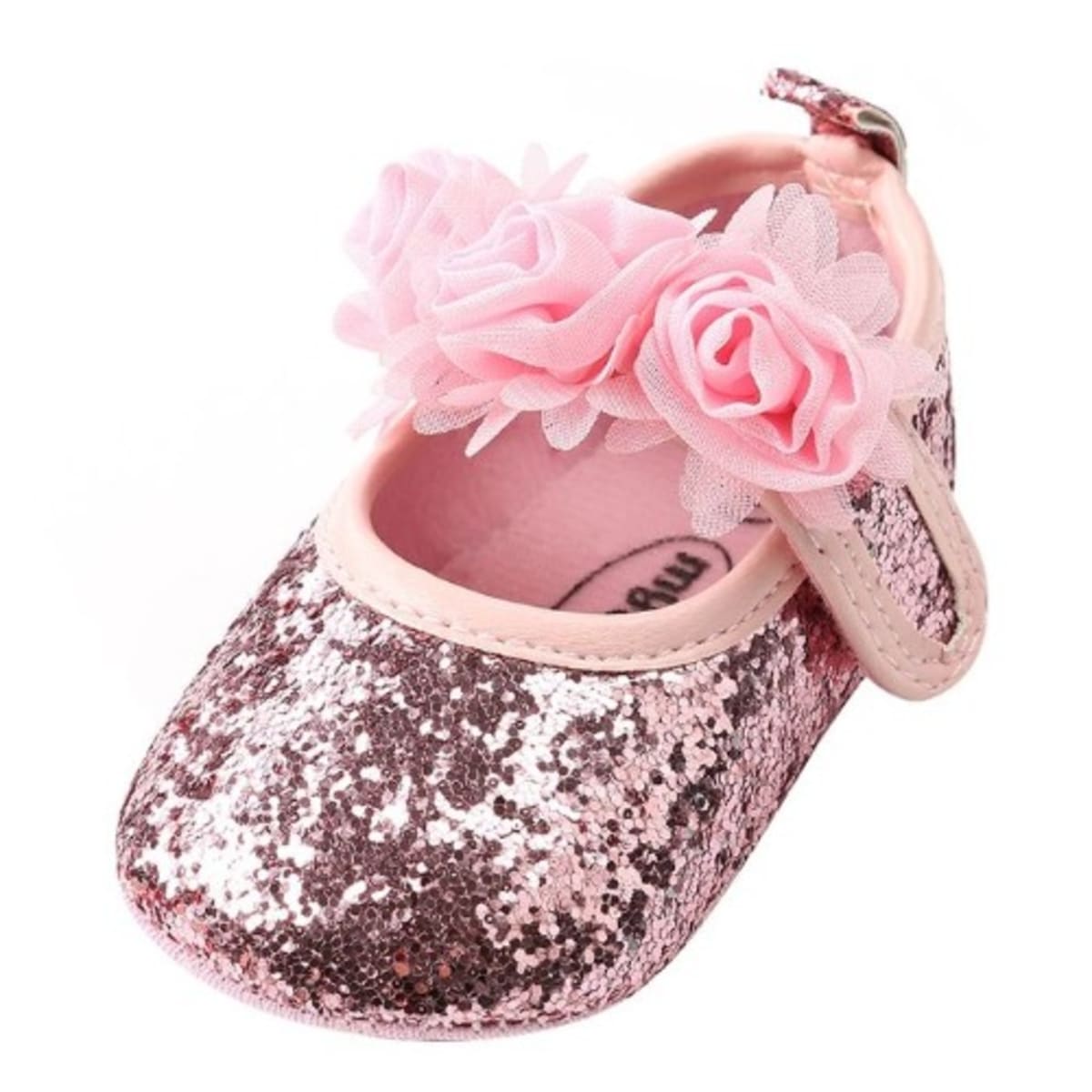 Pink sparkly baby shoes new arrivals