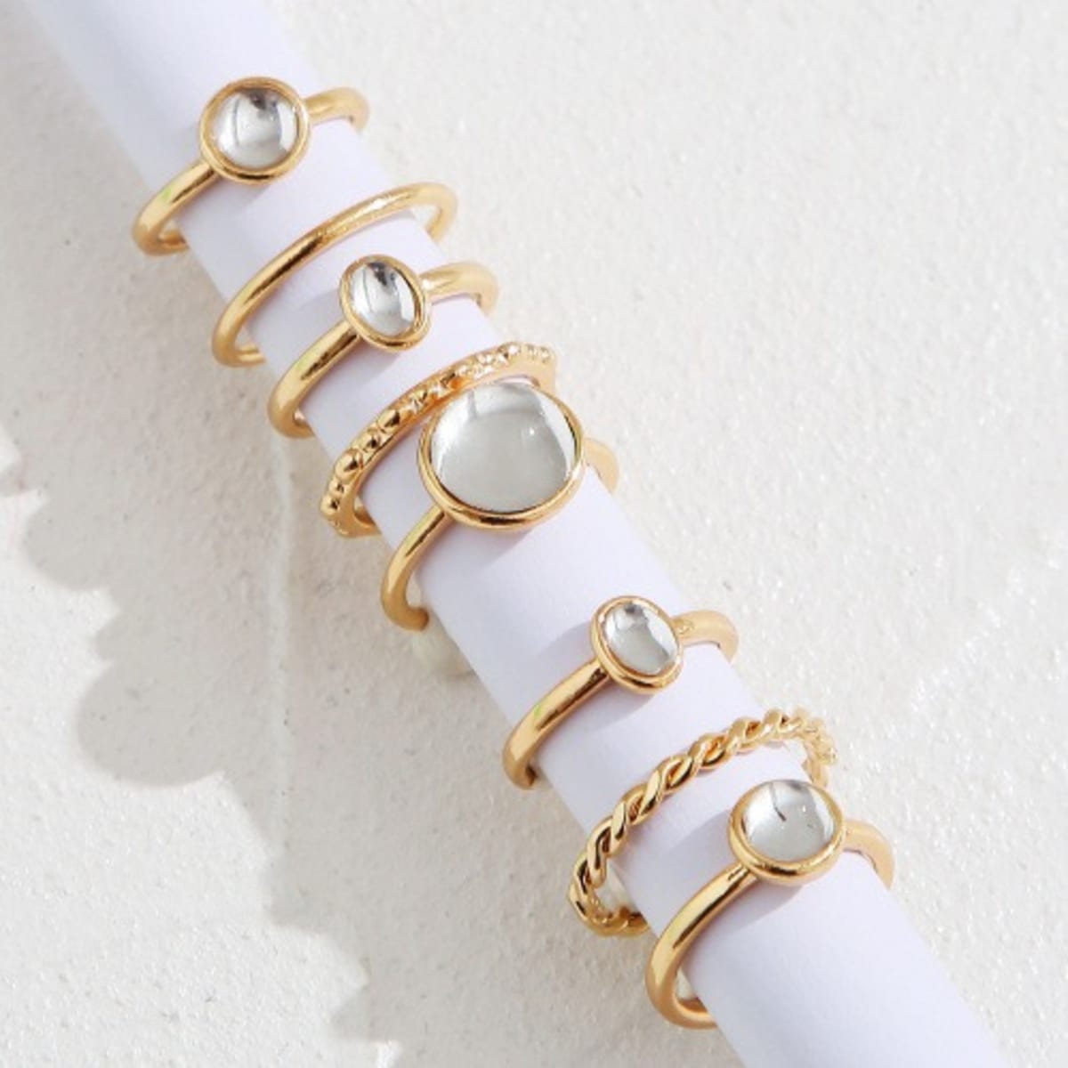 Knuckle hot sale rings gold