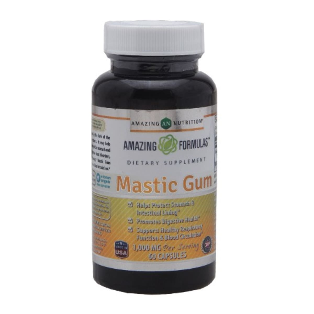 Mastic Gum 1000 Mg - 60 Capsules