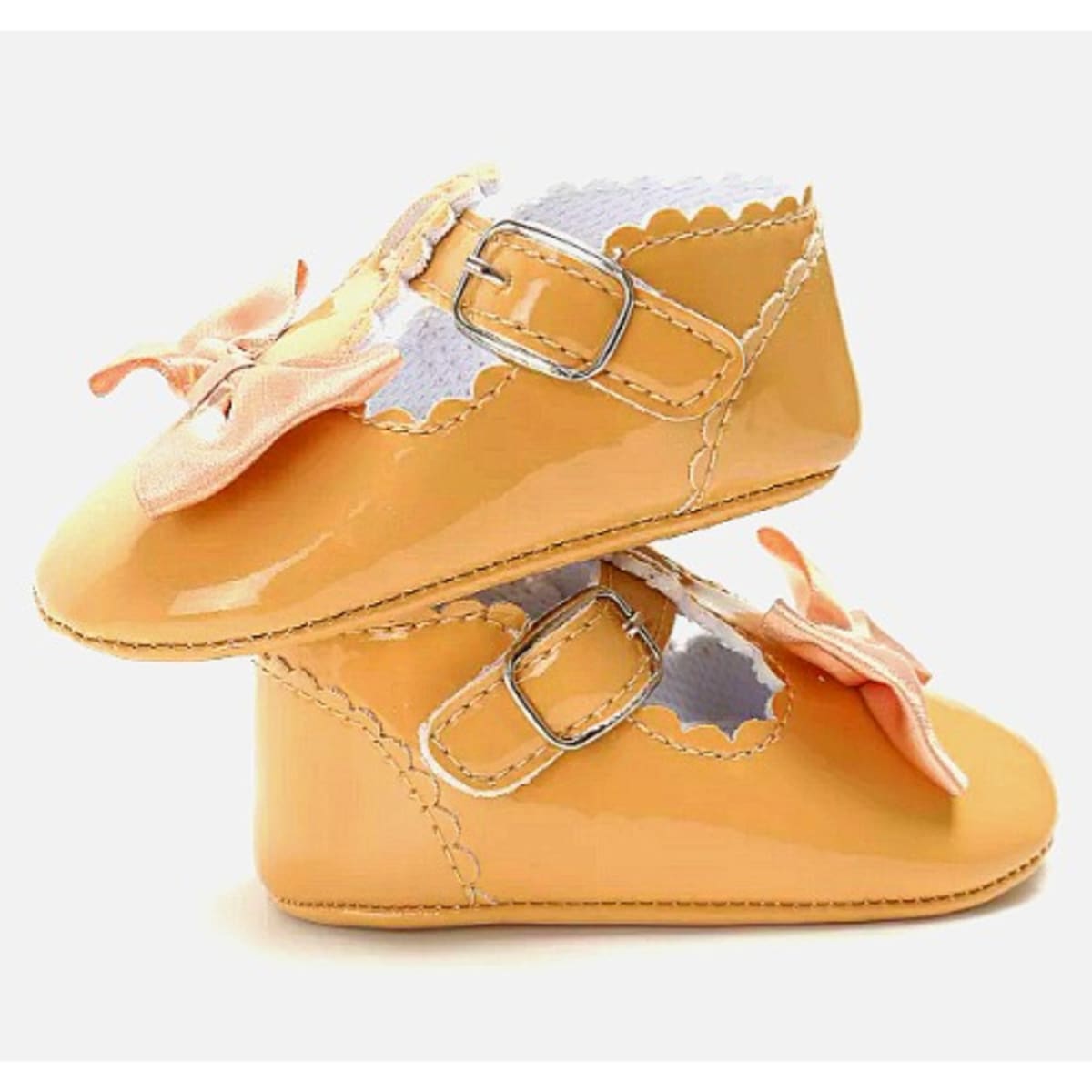 Gold dress shoes for baby girl best sale