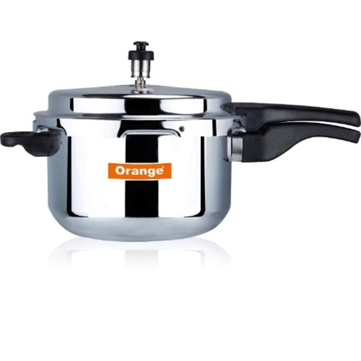 Orange Aluminium Outer Lid Pressure Cooker 7.5L Konga Online