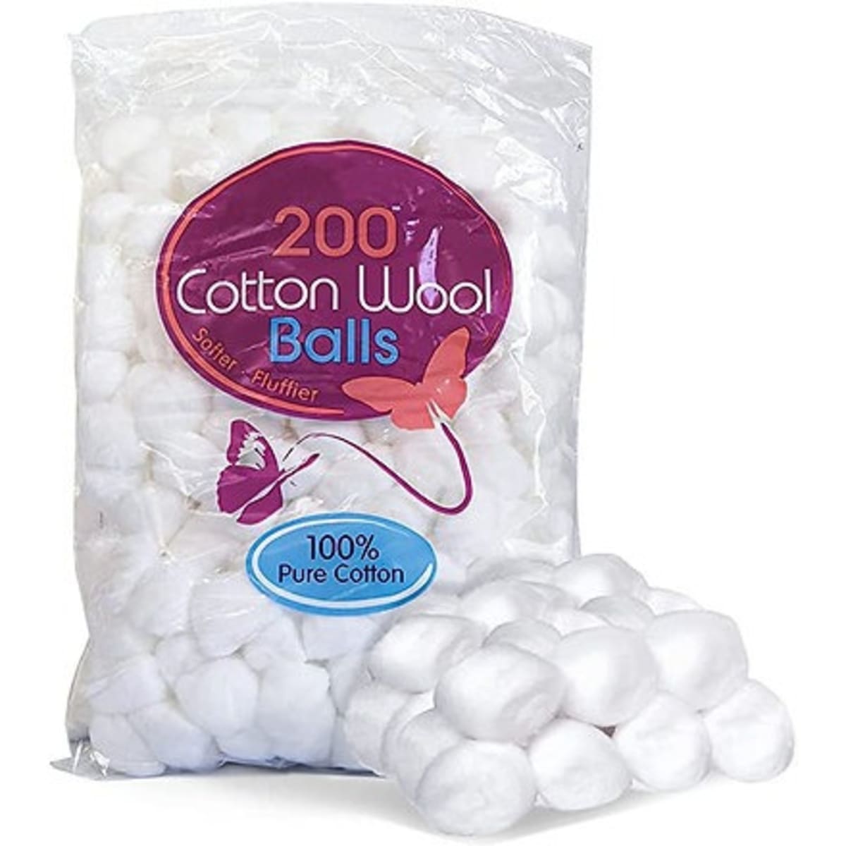 Cotton Balls (200 pieces/bag)