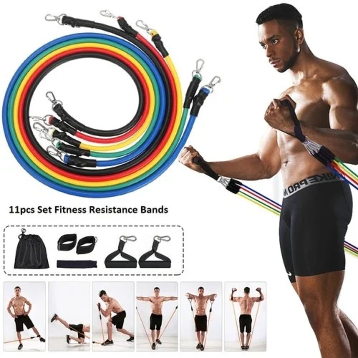 Tube outlet fitness bands