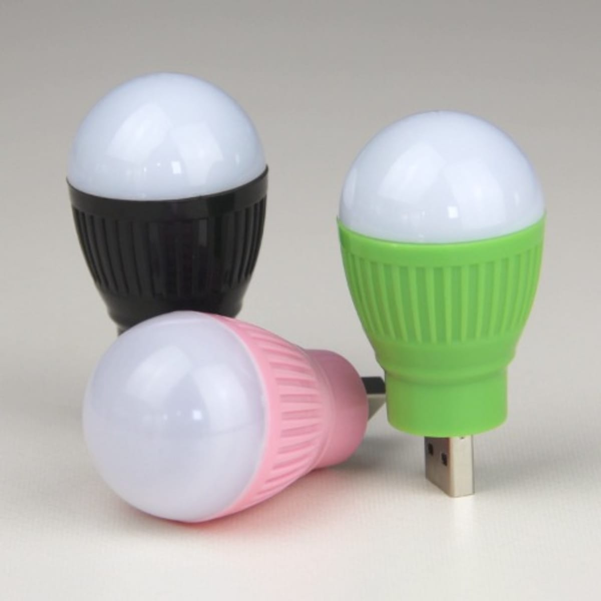 Usb Powered Mini Bulb Led Night Light - 3pieces