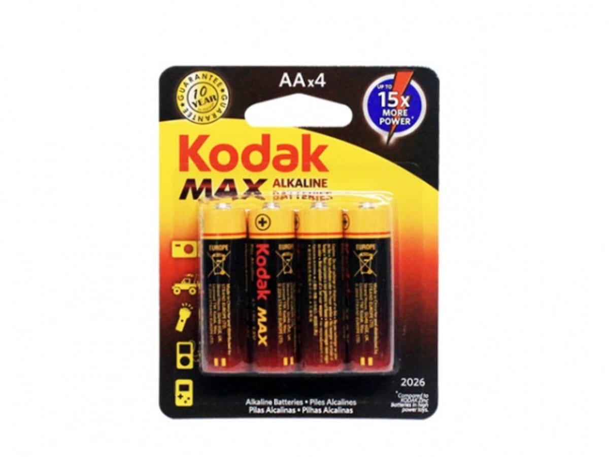 Piles Rechargeables AA Kodak Avec Chargeur