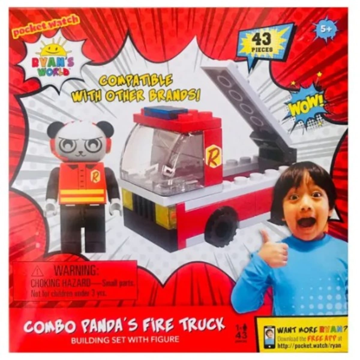 Ryan's world top fire truck