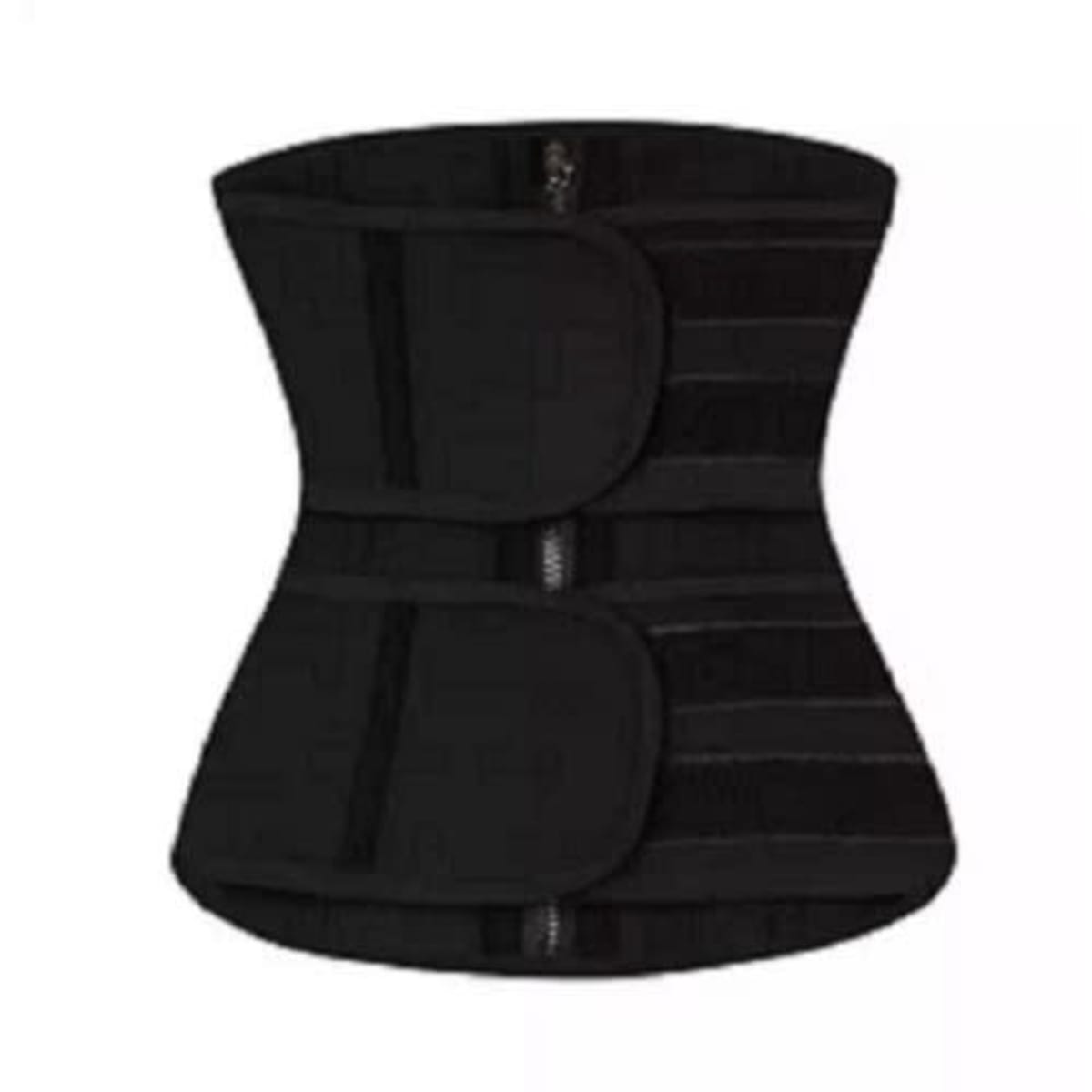 Tummy Shaper & Under-burst Slimming Breathable Double Belt With Zip