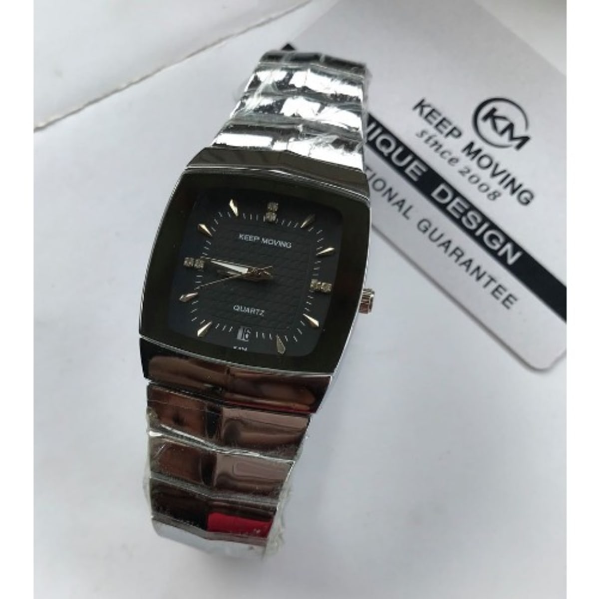Square shaped wrist deals watch