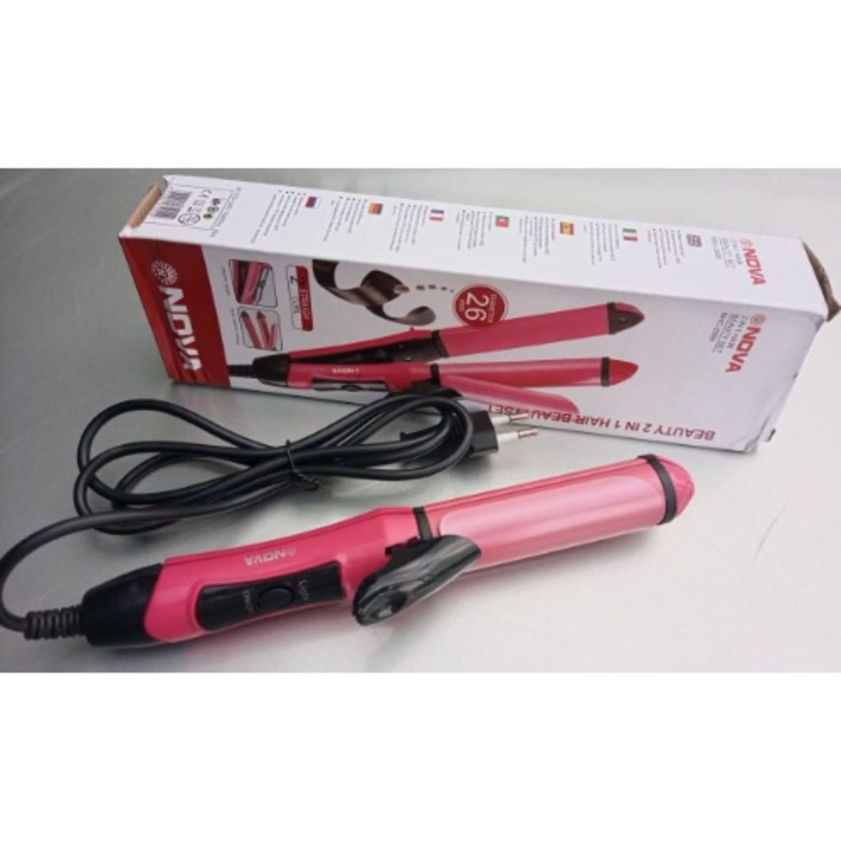 Nova 2in1 hair straightener and curler review shop