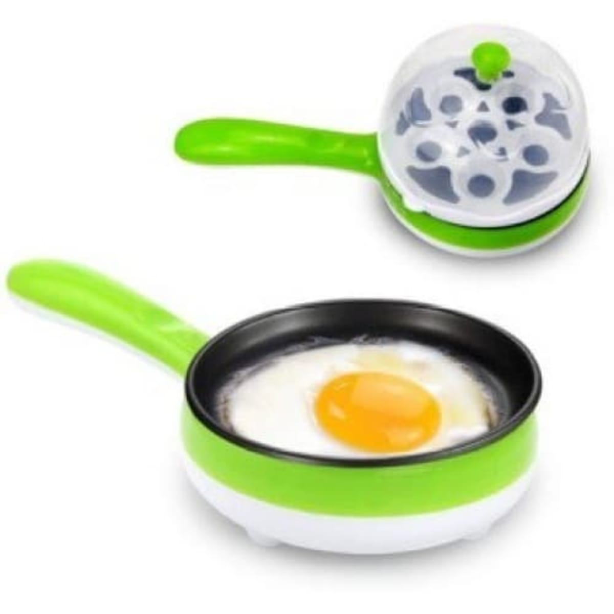 Non-stick Electric Egg Boiler - Steamer And Fryer