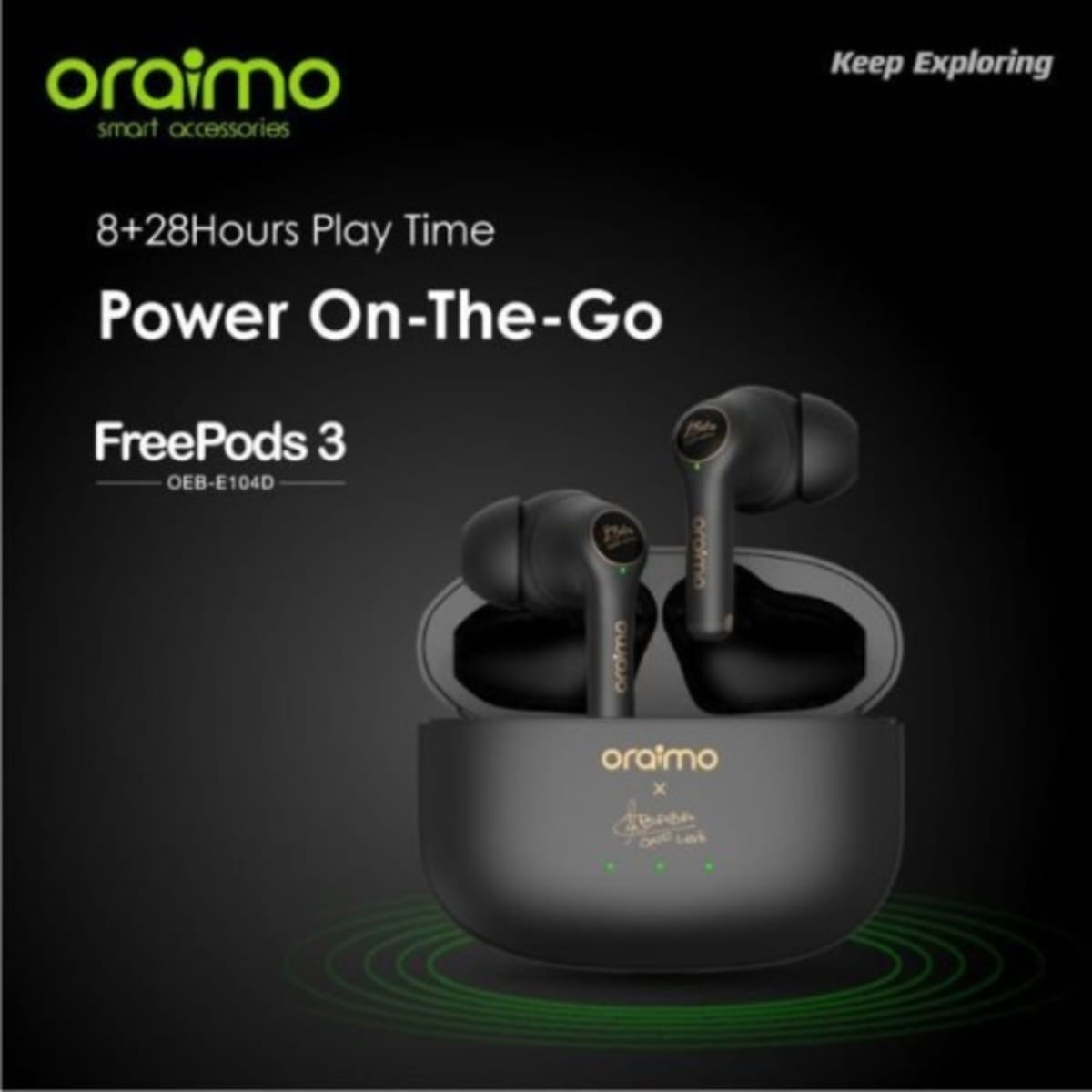 Oraimo Freepods 3 Tws True Wireless Stereo Earbuds Konga Online