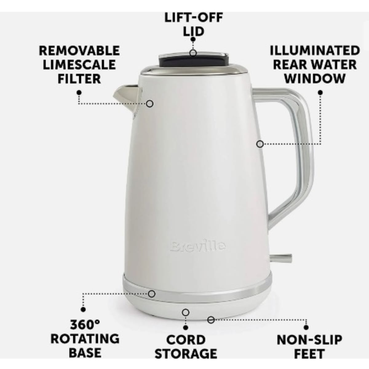 Breville store lustra kettle