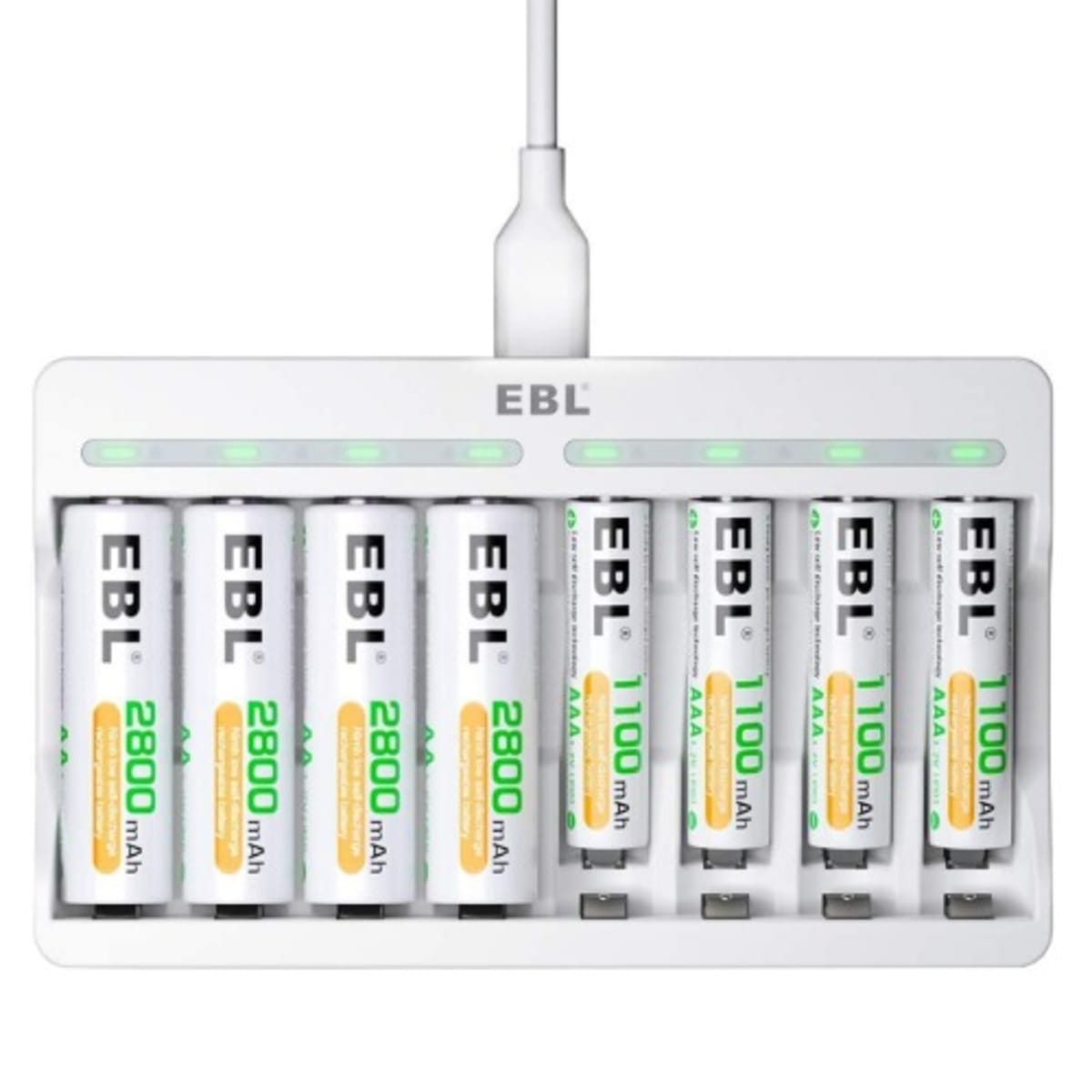 EBL Battery Charger With Rechargeable Aa Aaa Batteries Konga