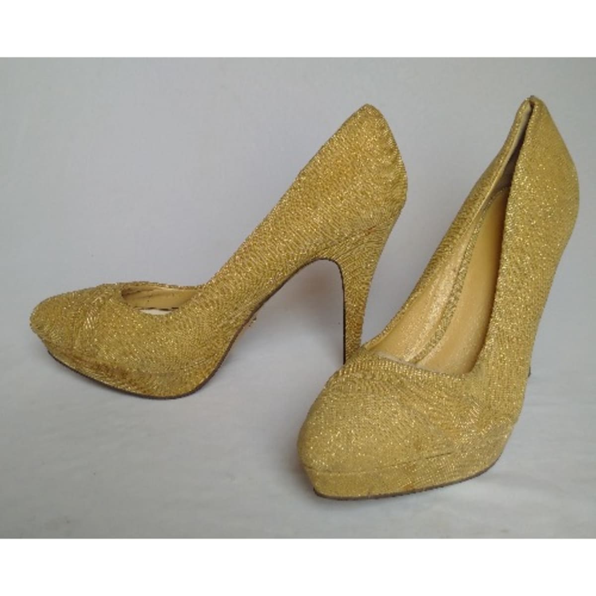 Menbur Women s Bedazzled Heels Shoes Gold Konga Online Shopping