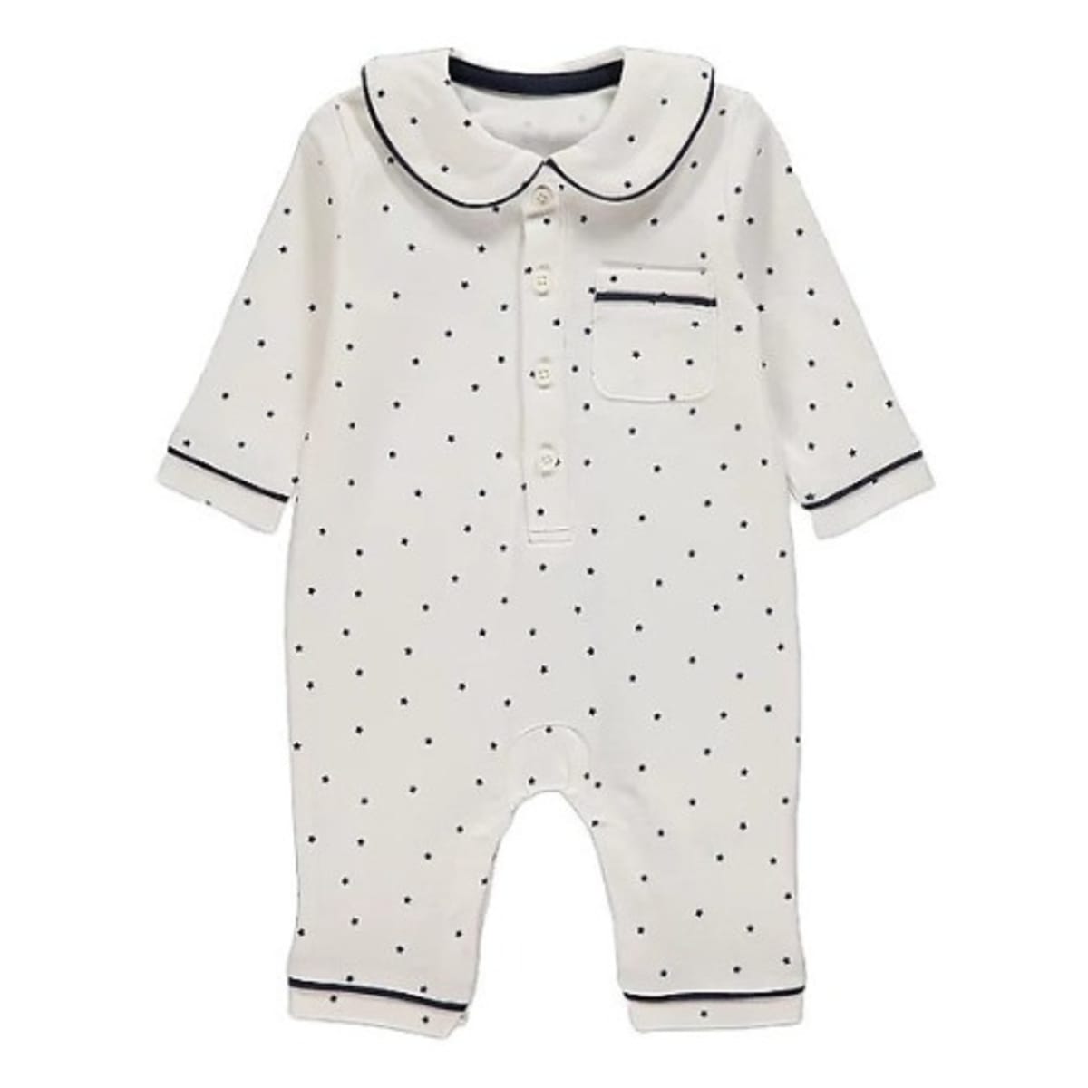 Collared sleepsuit shop