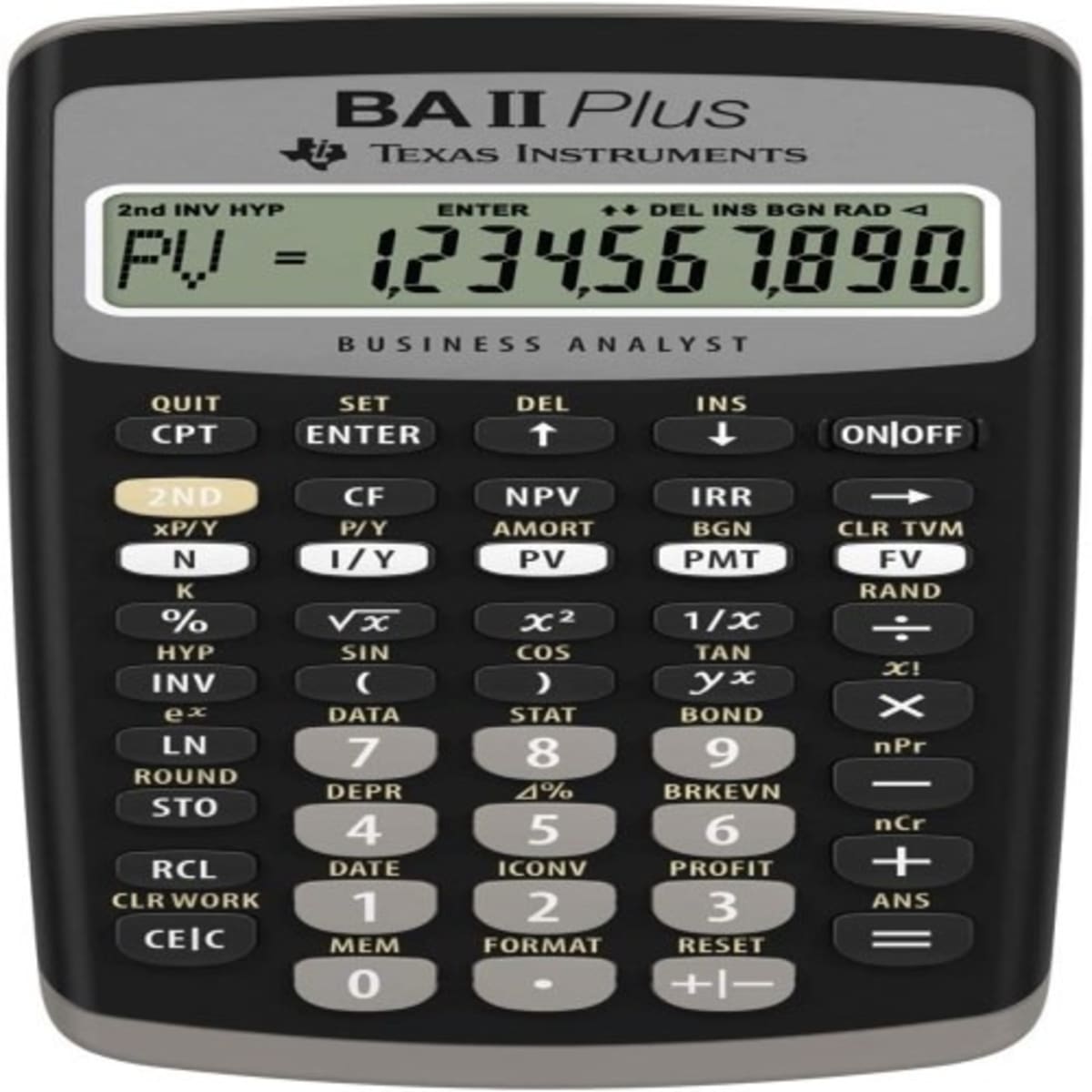 Ba ii plus calculator online store