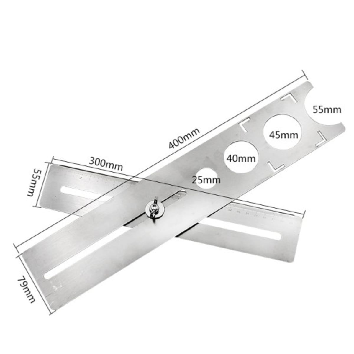 KDK Stainless Steel Ceramic Tile Hole Locator Drilling Guide