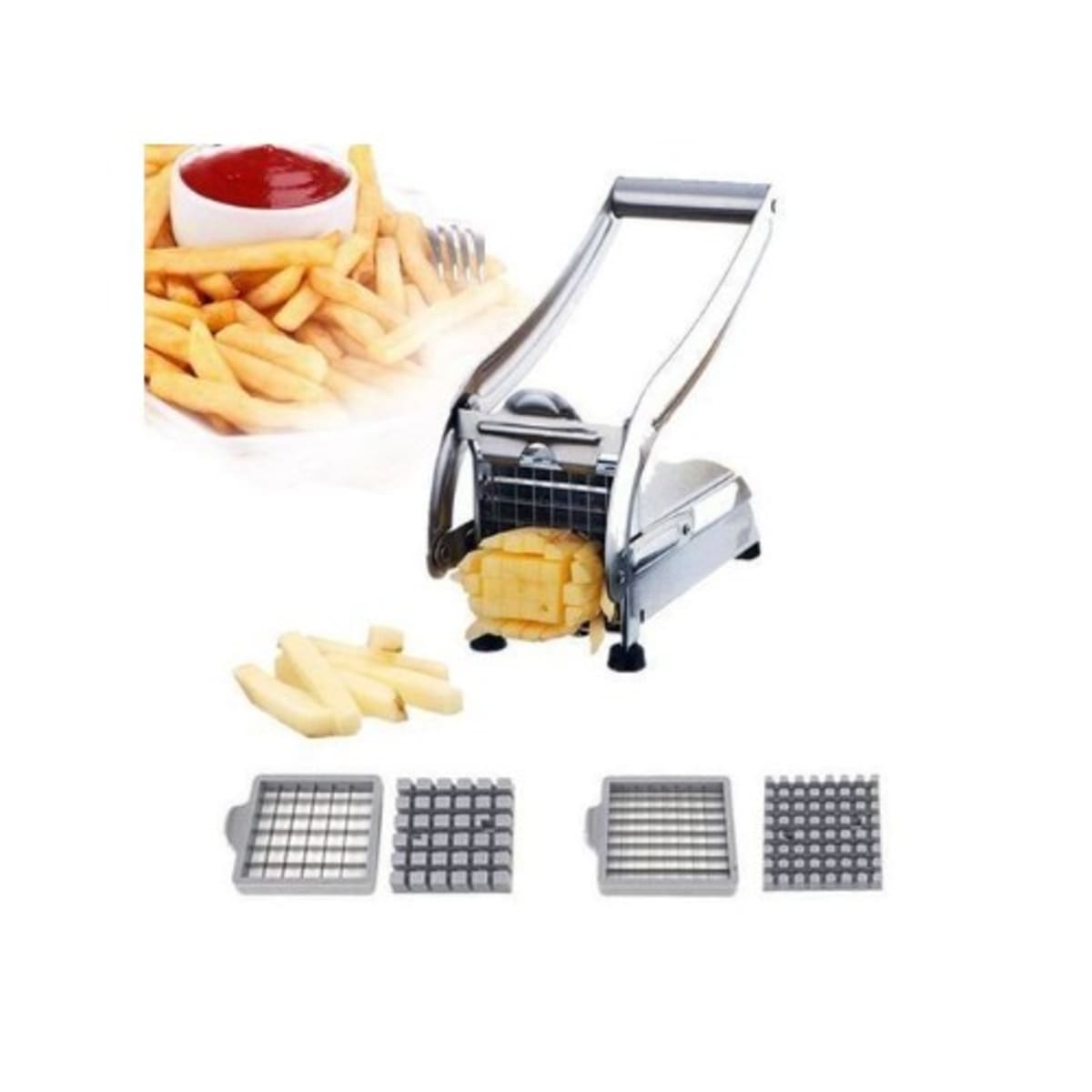 Stainless Steel Potato Cutter Chipper, French Fry Slicer Chipper