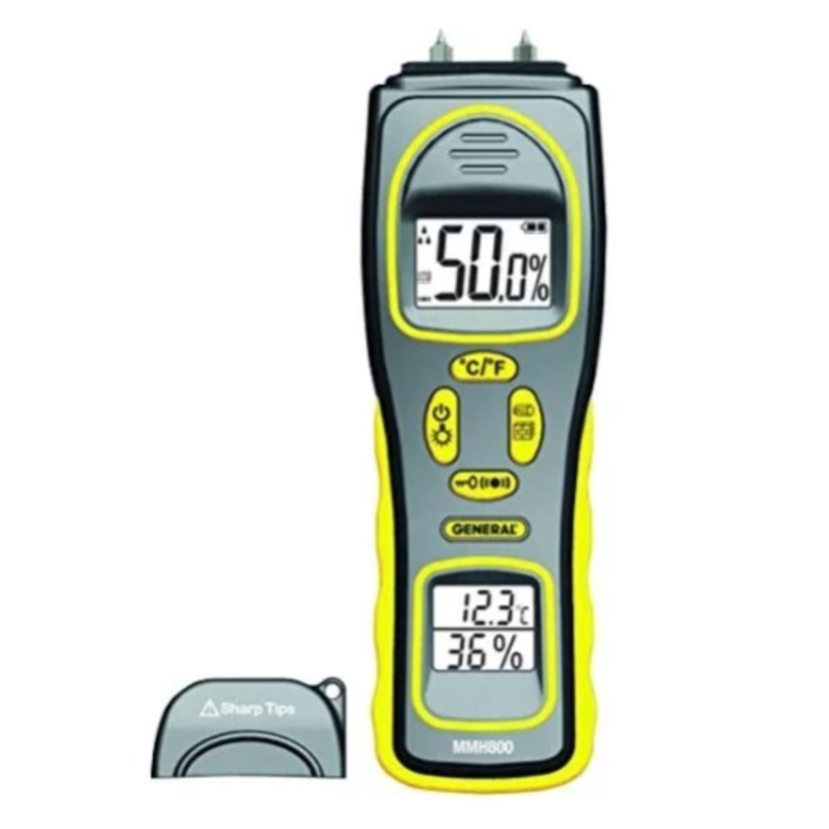 Moisture Meter 4 in 1 Pin pad Rh Tools Mmh800