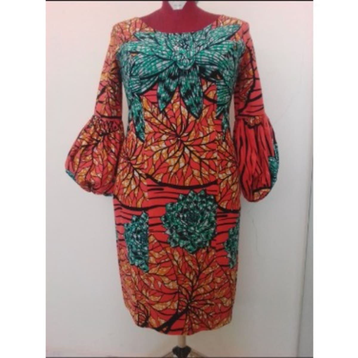 Stoned top ankara gowns