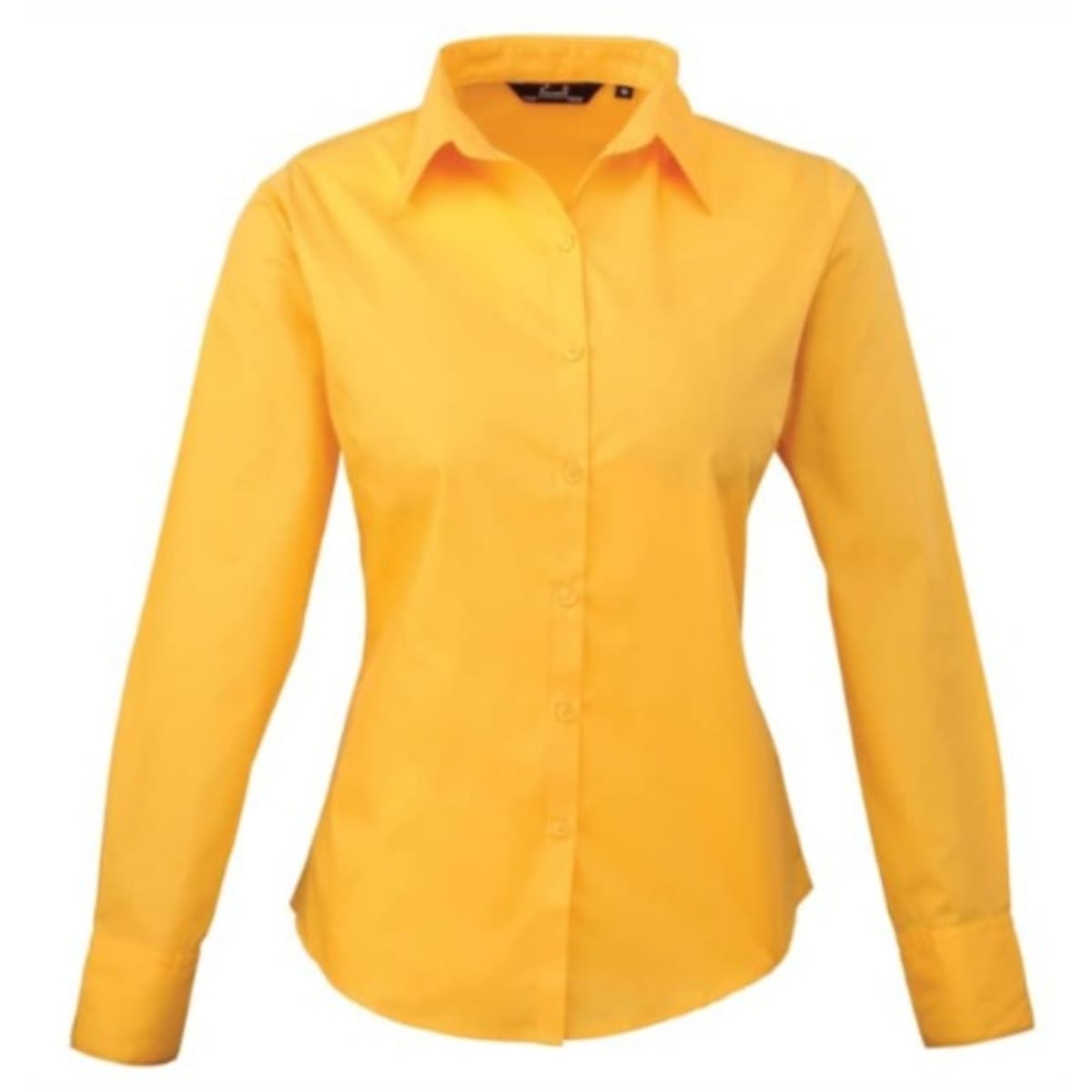 Yellow long top ladies top