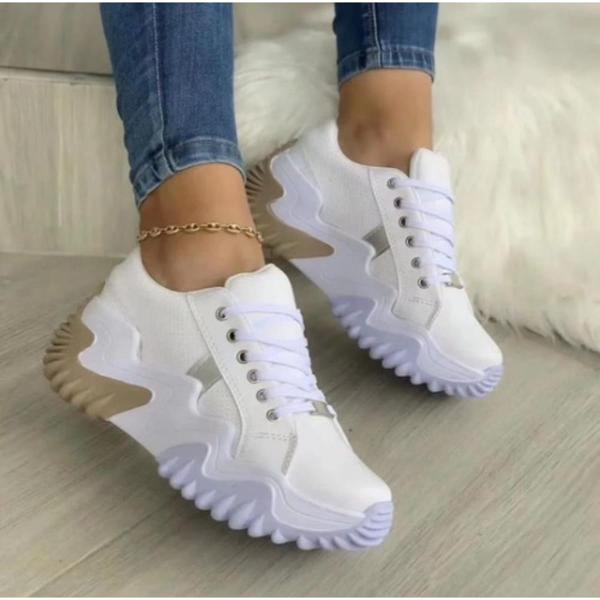 Ladies Sneakers White Konga Online Shopping