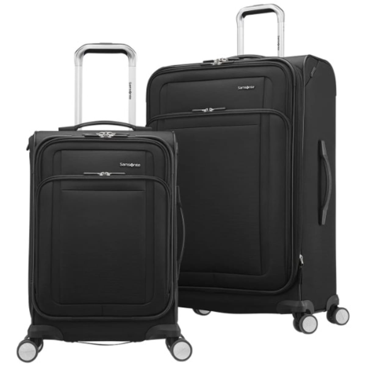 Samsonite Renew Softside Luggage Set 2 Piece Black Konga Online