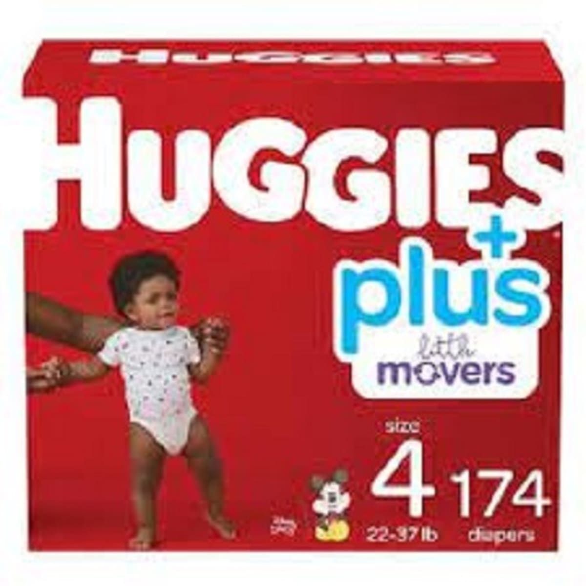 Huggies Little Movers Plus Diapers Size 4 174 count Konga