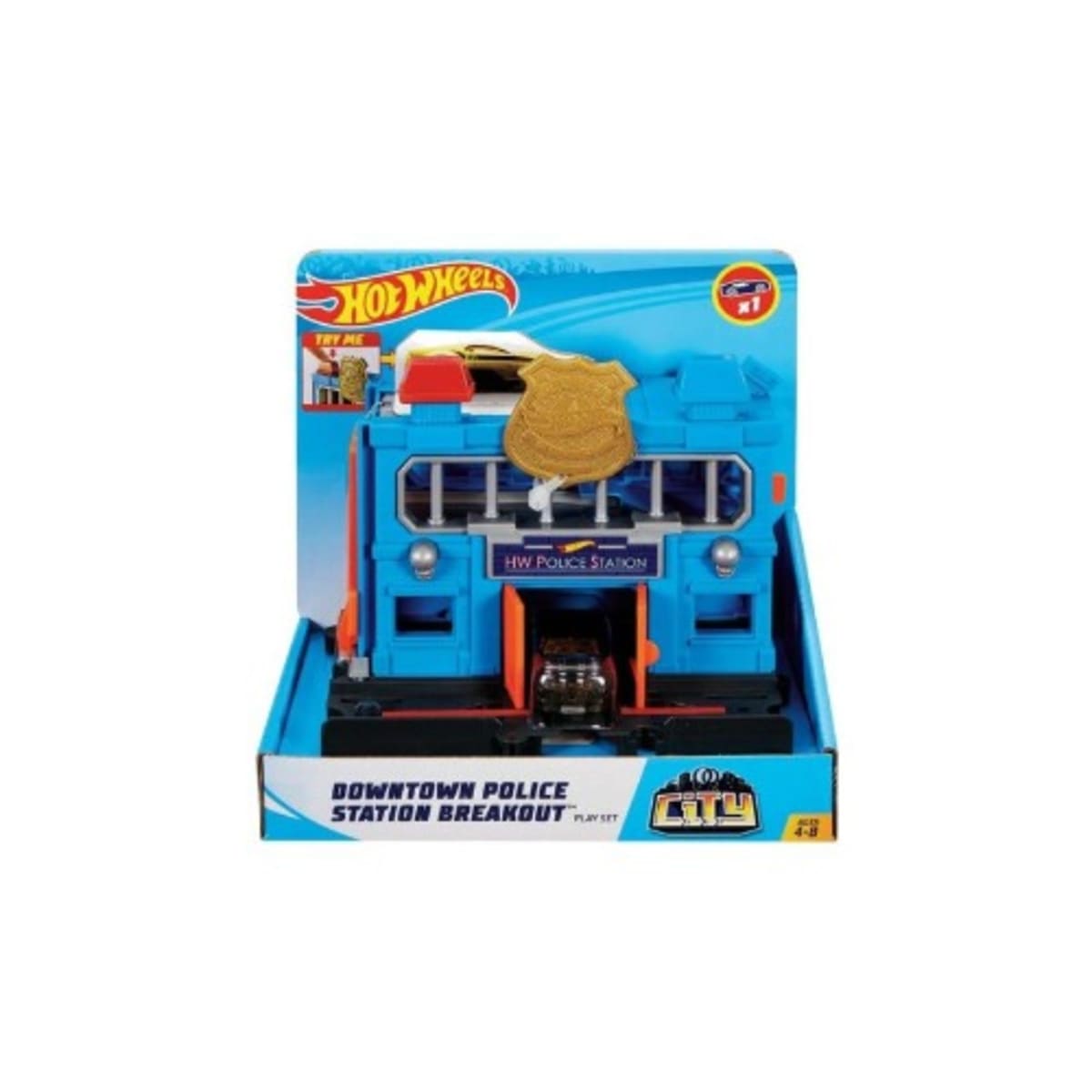 Hot Wheels City Downtown Police Station Breakout Konga Online