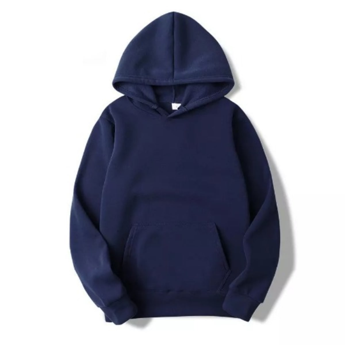 Plain dark blue store hoodie
