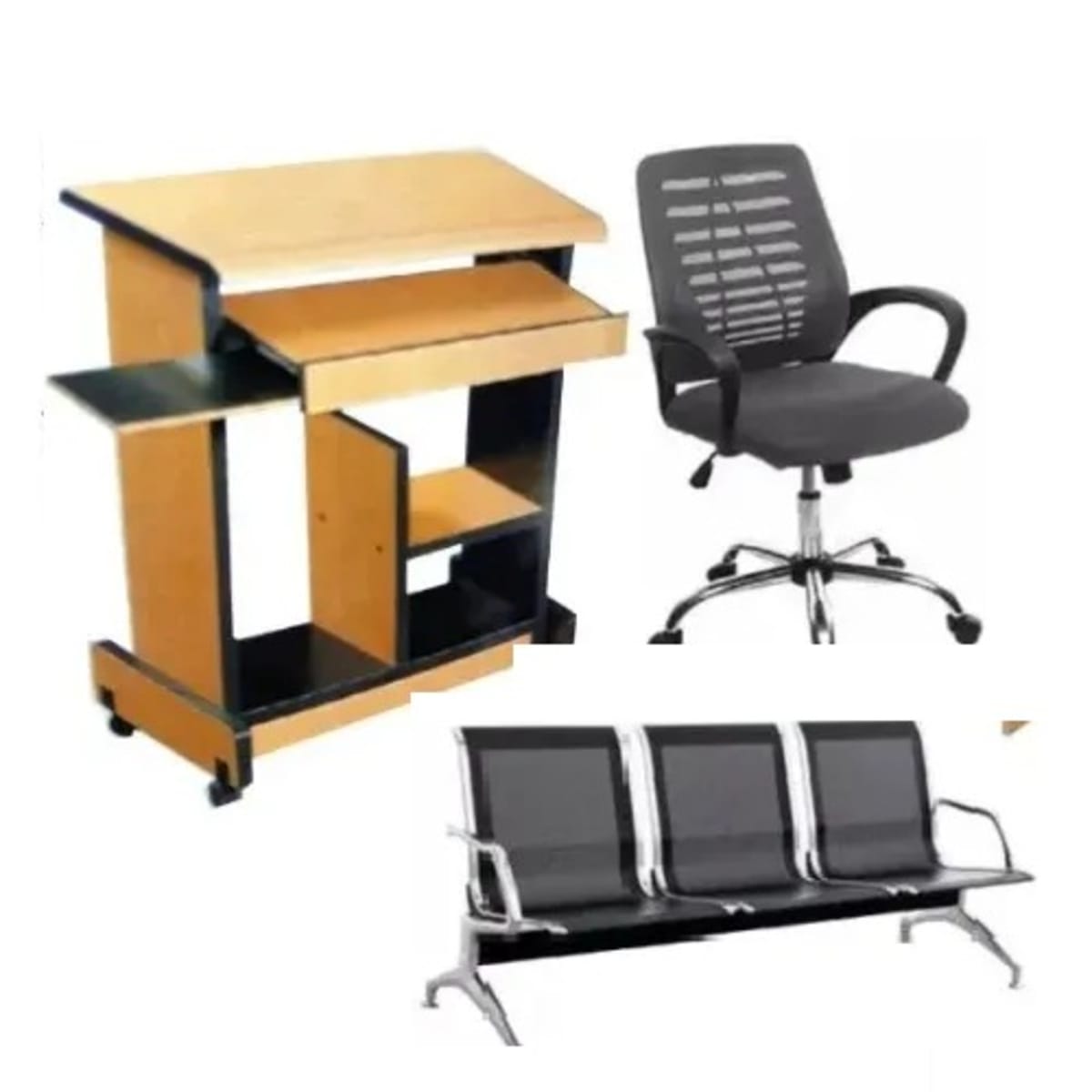 Computer table outlet and chair price