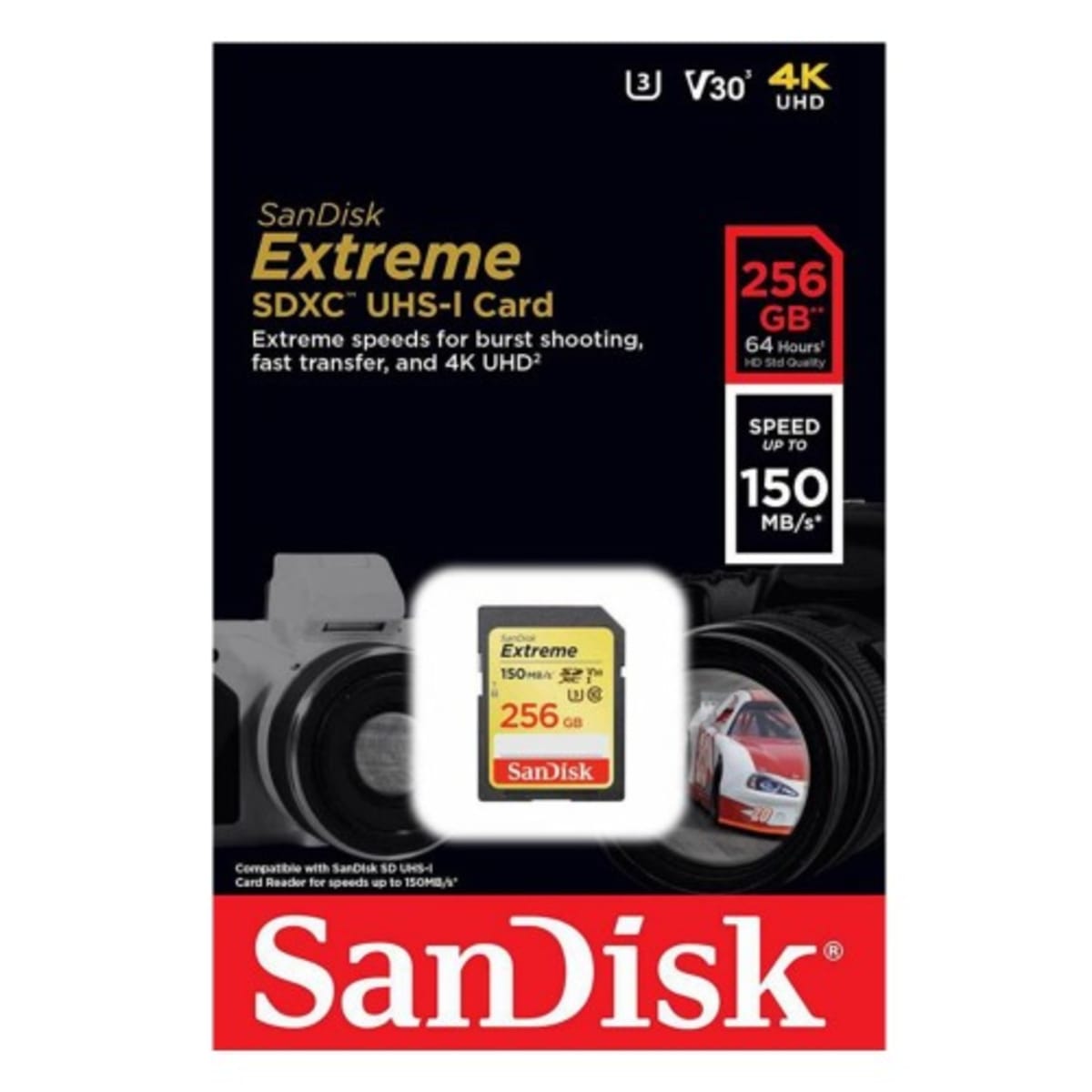 SanDisk Extreme Sdxc Uhs i Memory Card For Camera Drones 256gb