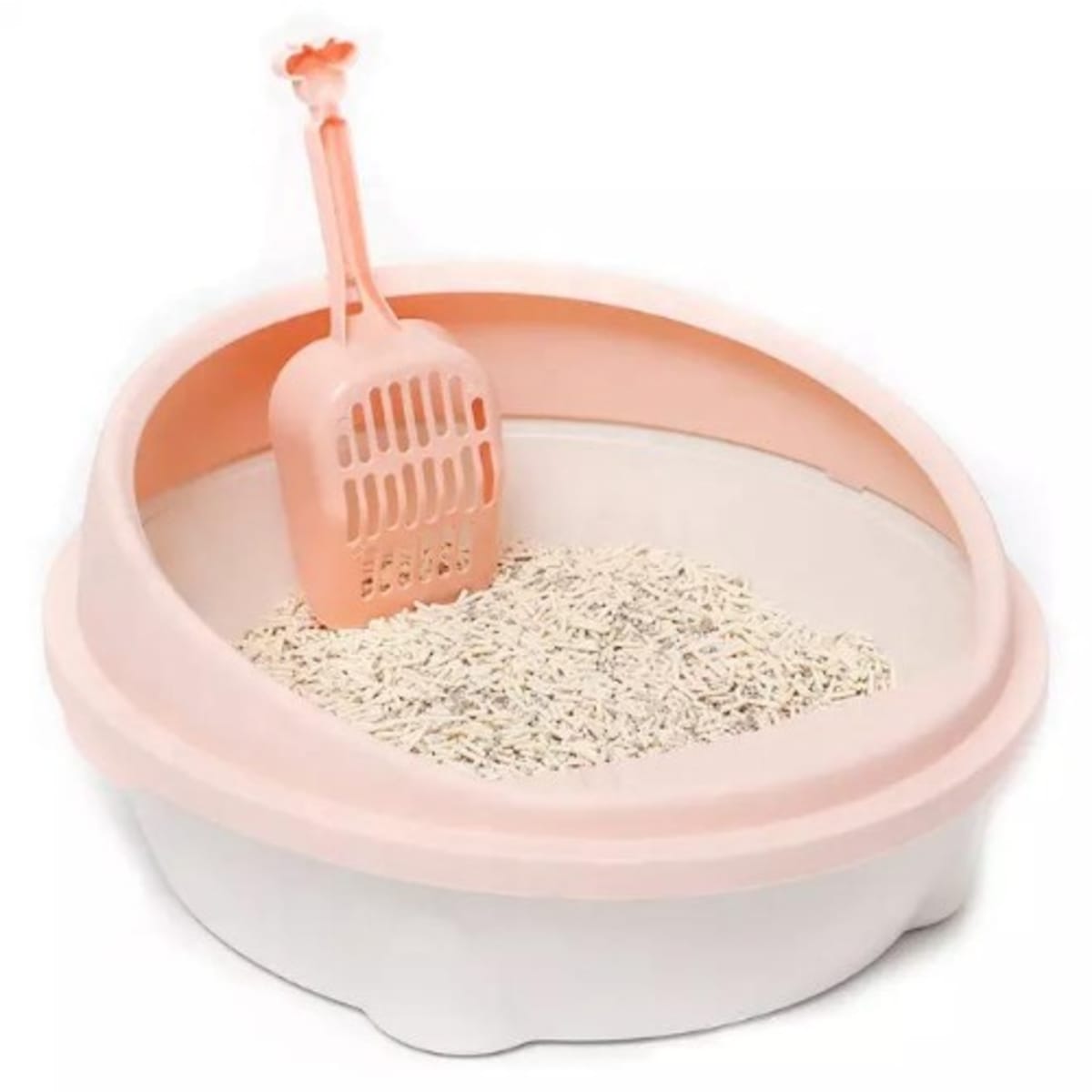 Cat litter box round store