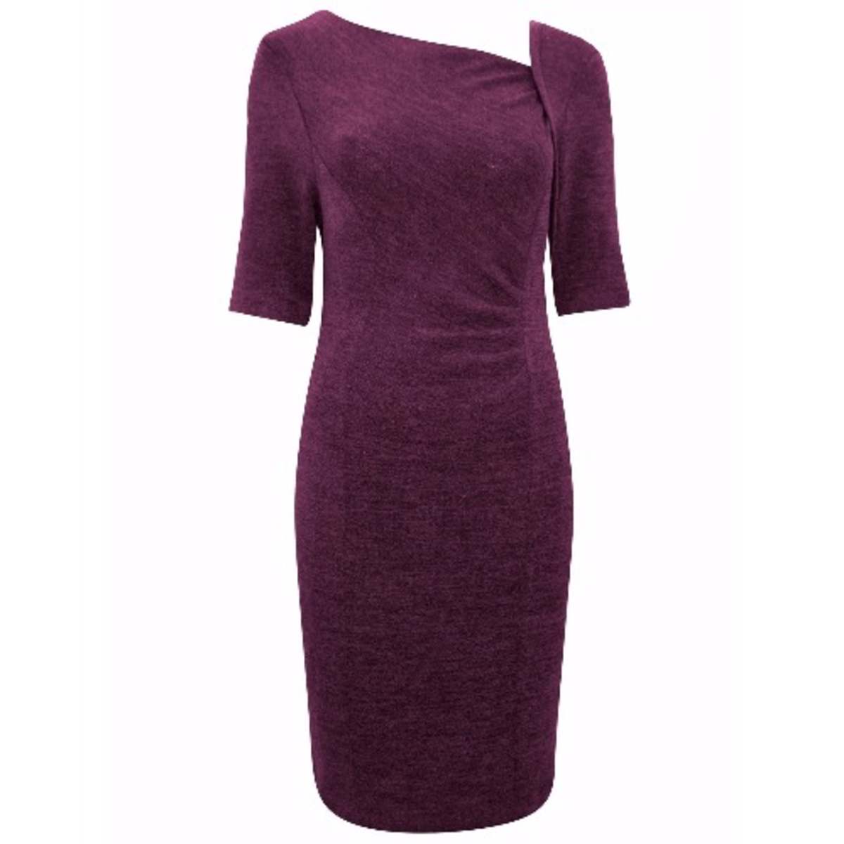 Asymmetric neck dress sales