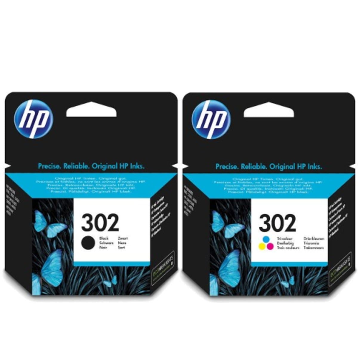 Hp 302 black deals