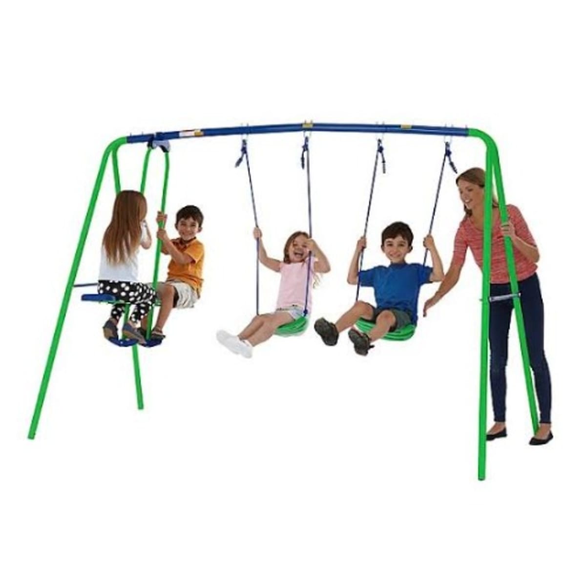 Kids Outdoor Seesaw With Double Swing Set Konga Online Shopping