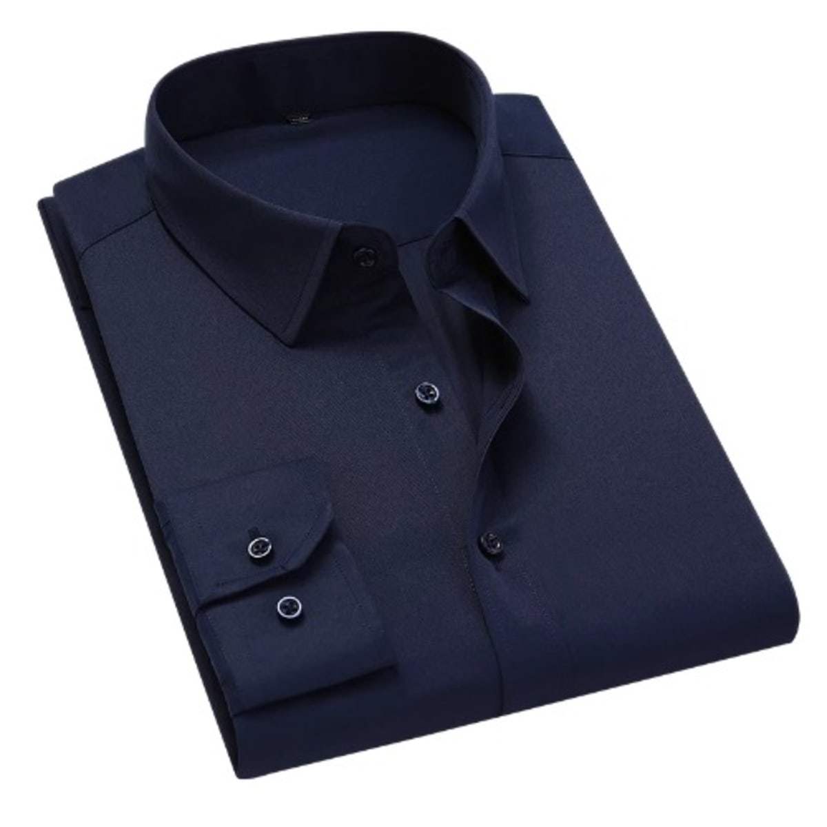 Dark blue store business shirt