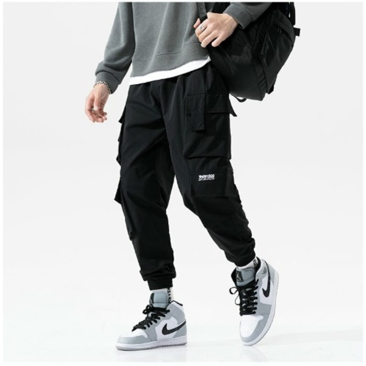 Harem hot sale cargo pants