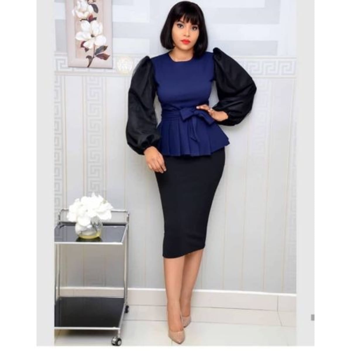 Peplum skirt outlet for womens