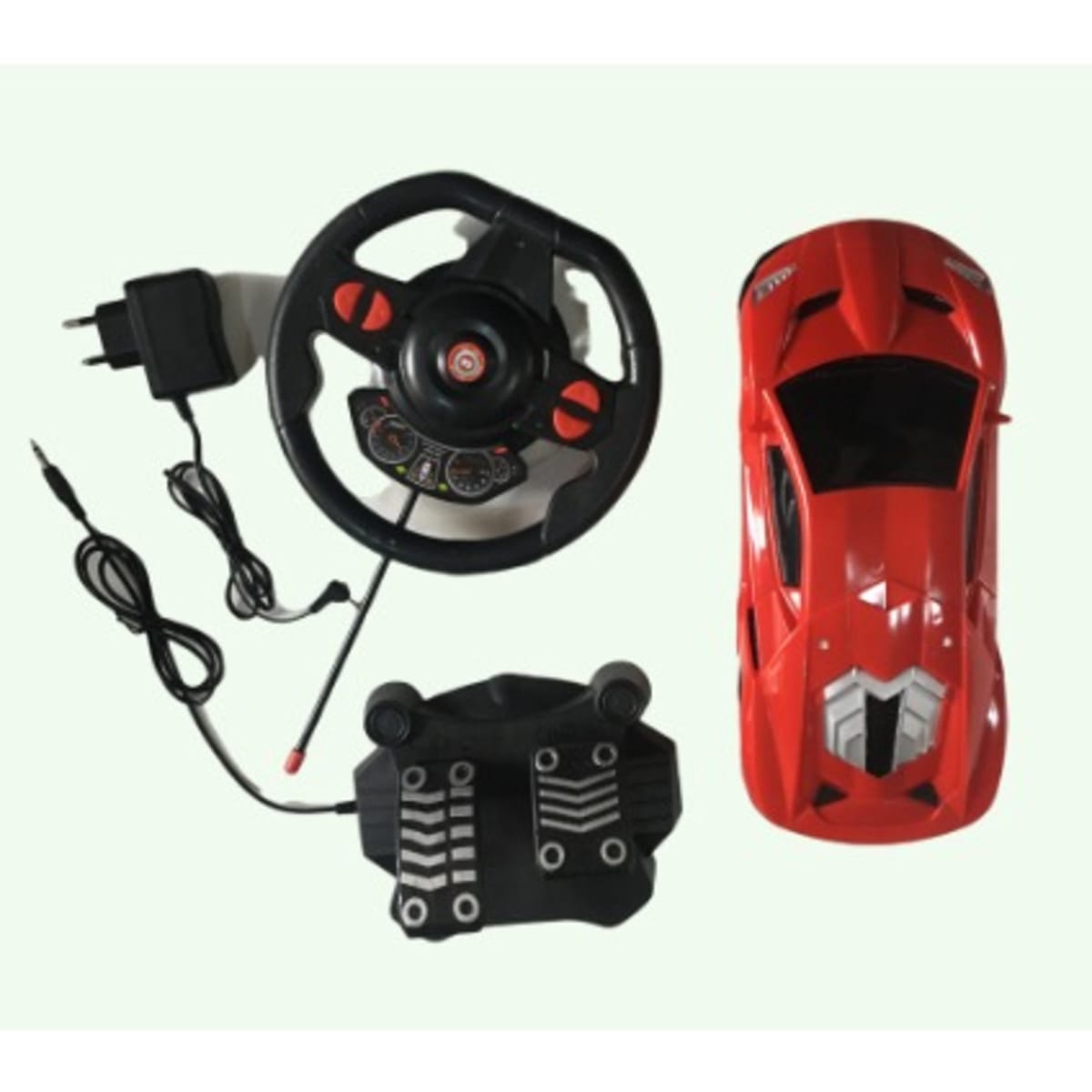 Rechargeable RC Car With Steering Wheel And Pedal 4800mAh