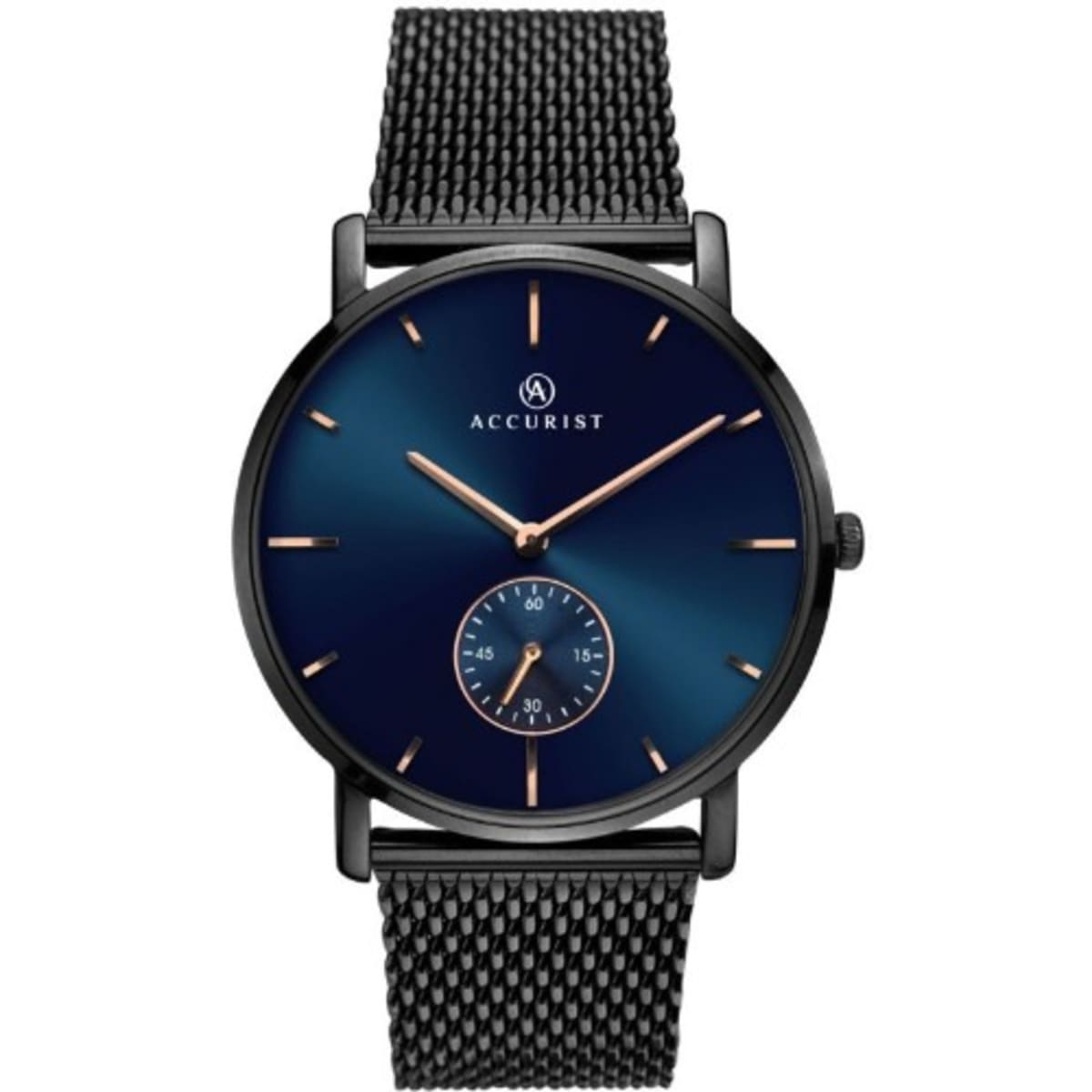 Accurist mens watch blue face online