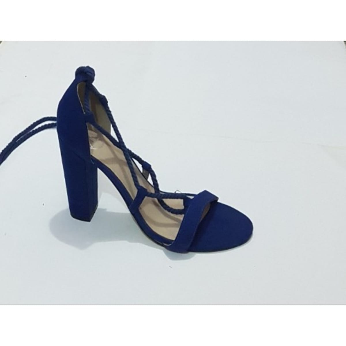 Iva - Light Blue Low Heel – Prologue Shoes