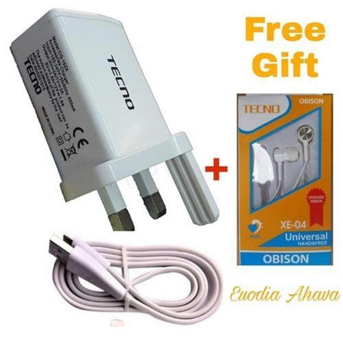 Tecno Charger For Note With Free Earpiece Konga Online Shopping