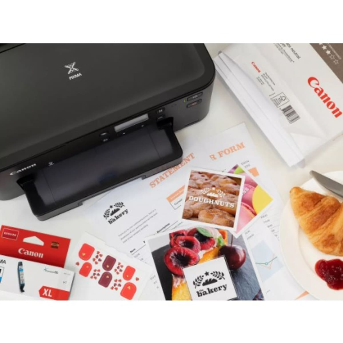Canon Pixma Ts704 Wireless Photo CD, ID Card & A4 Paper Printer