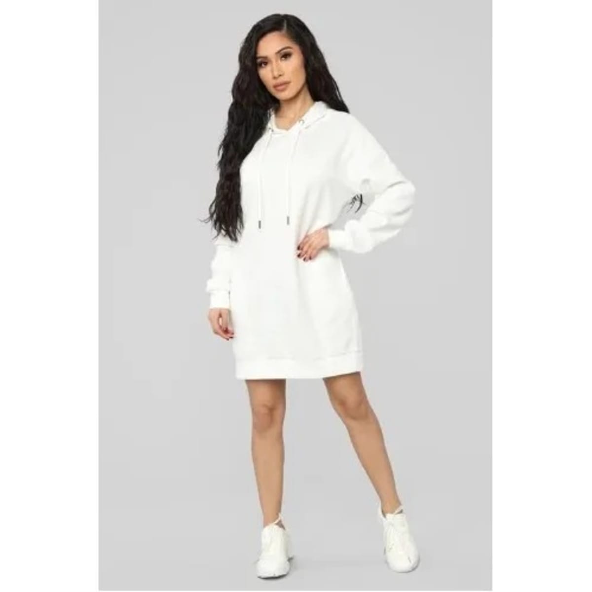 Fashion Geneve Short Hoodie Gown Sweatshirt - White | Konga Online ...