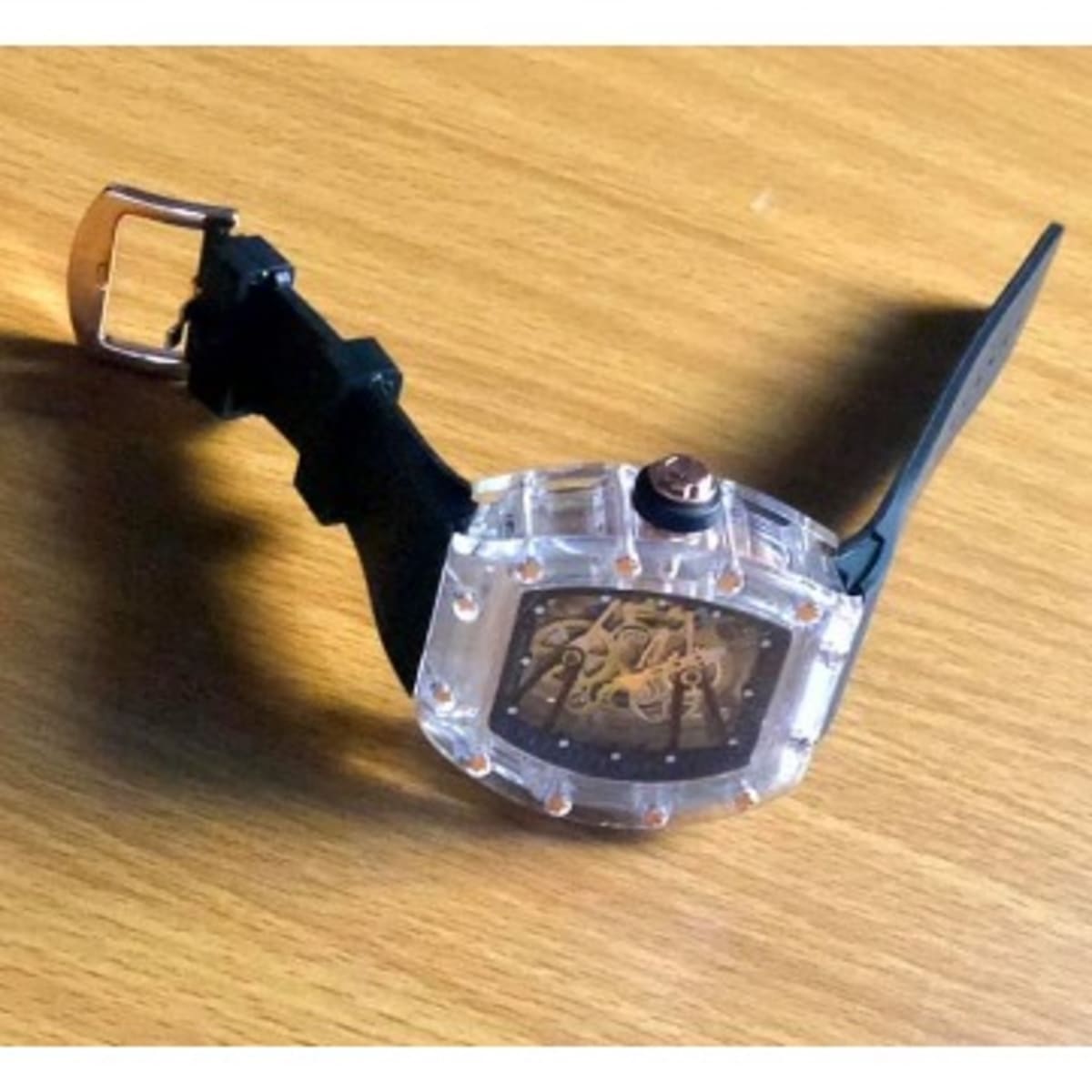 Engine sales wrist watch