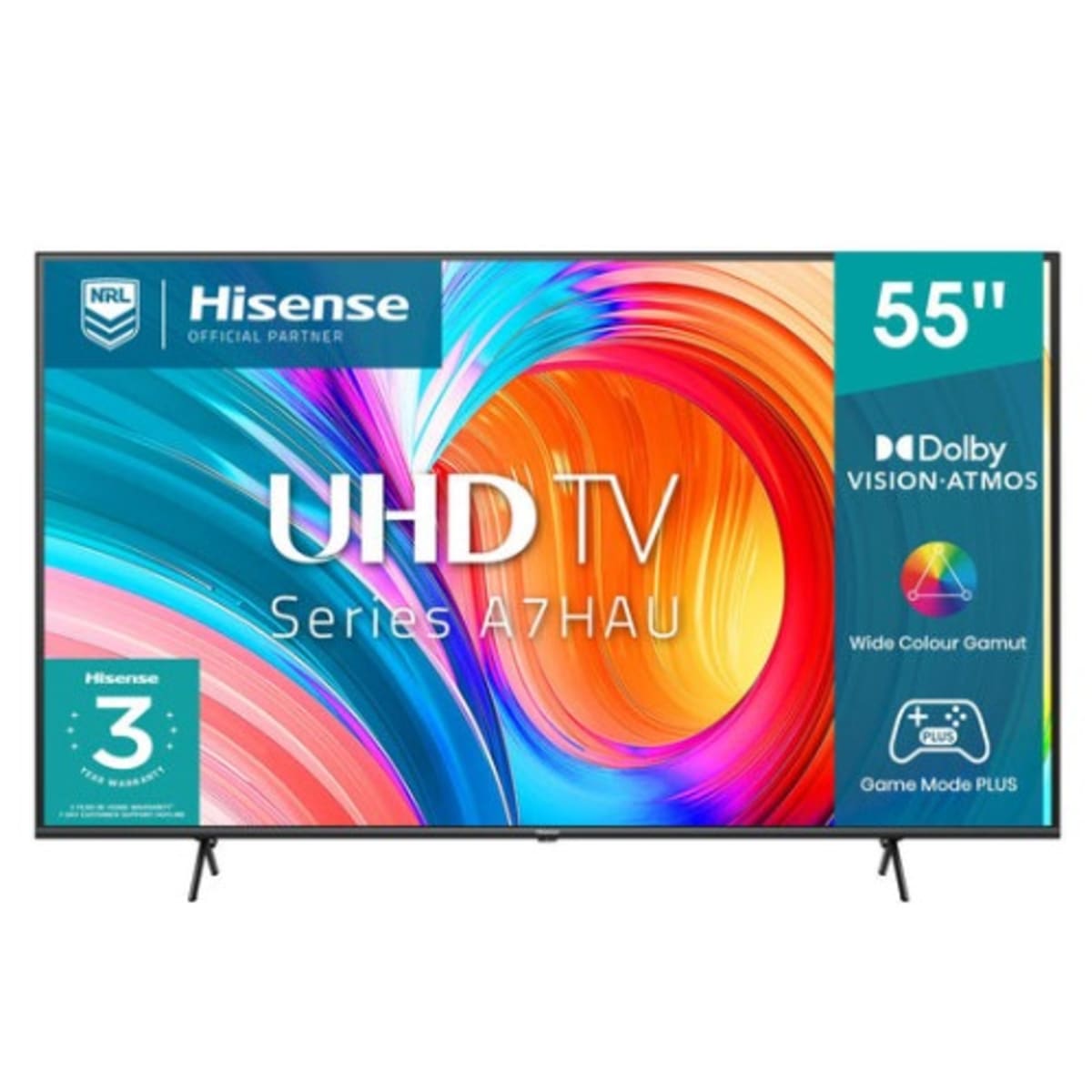 Hisense 55” Uhd 4k Smart Tv